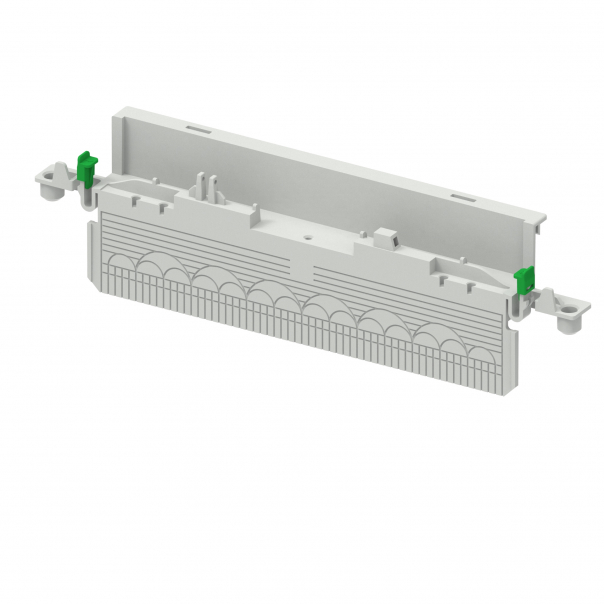 PRZEPUST KABLOWY + DWA WKRĘTY SZARY RAL 7035 MSF - 2000-25 - ELEKTRO-PLAST NASIELSK