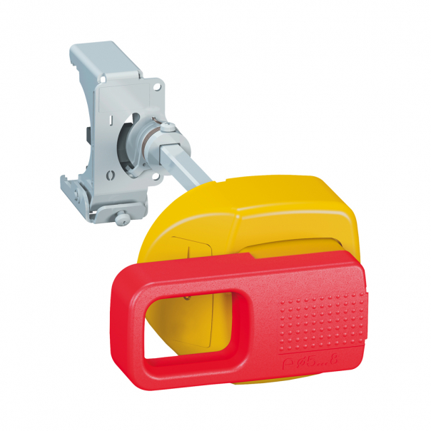 NAPĘD OBROTOWY Z DŹWIGNIĄ W KOLORZE ŻÓŁTYM I CZERWONYM - 406320 - LEGRAND