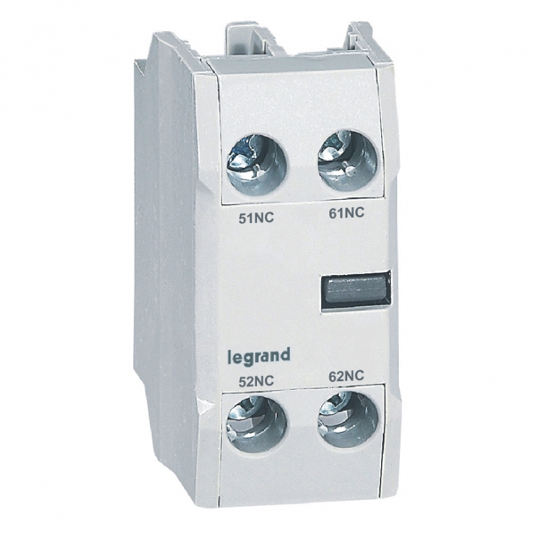 STYKI POMOCNICZE FRONTOWE 3P (9-150A) / 4P (40-135A) 2NC CTX3 - 416852 - LEGRAND