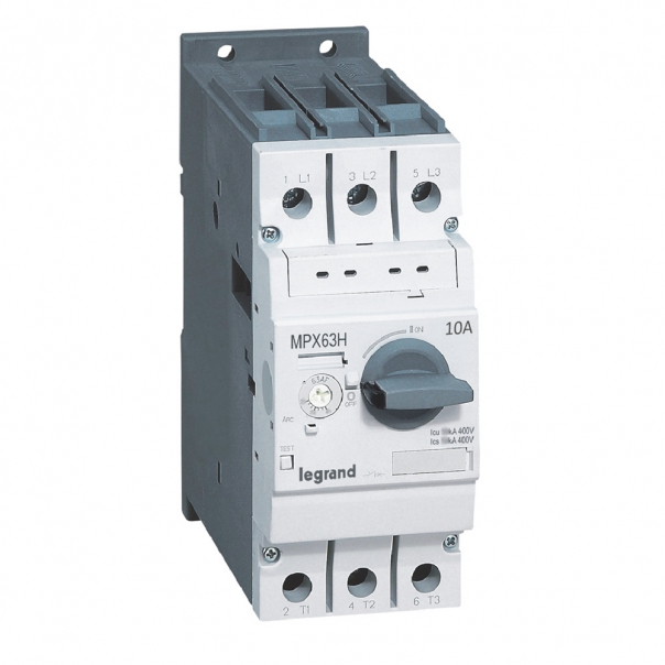 WYŁĄCZNIK SILNIKOWY ZAKRES 6-10A MPX3 - 417360 - LEGRAND