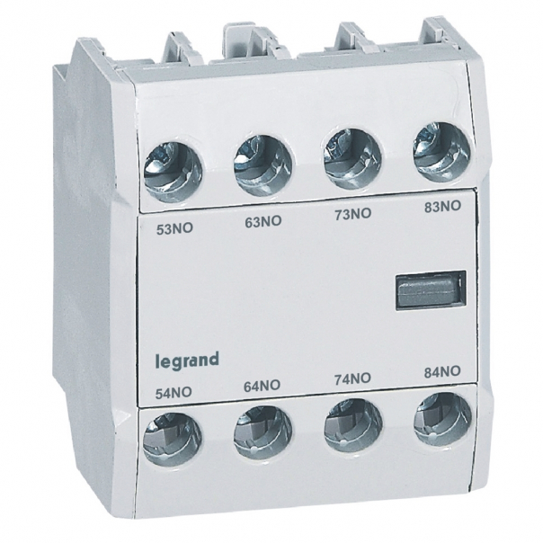 STYKI POMOCNICZE FRONTOWE (9-150A) 3-POLOWE / (40-135A) 4-POLOWE 4NO CTX3 - 416853 - LEGRAND