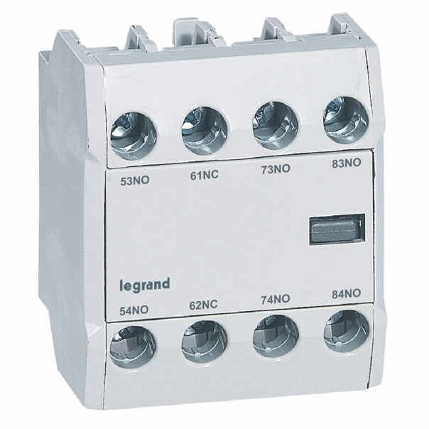 STYKI POMOCNICZE FRONTOWE (9-150A) 3-POLOWE / (40-135A) 4-POLOWE 3NO 1NC CTX3 - 416854 - LEGRAND