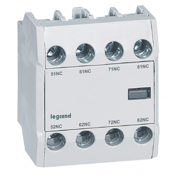 STYKI POMOCNICZE FRONTOWE (9-150A) 3-POLOWE / (40-135A) 4-POLOWE 4NC CTX3 - 416857 - LEGRAND