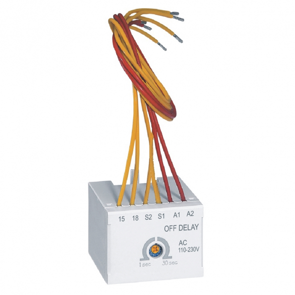 MODUŁ CZASOWY 1-30S 9-150A 3-POLOWY 110-230V AC DO CTX3 - 416873 - LEGRAND