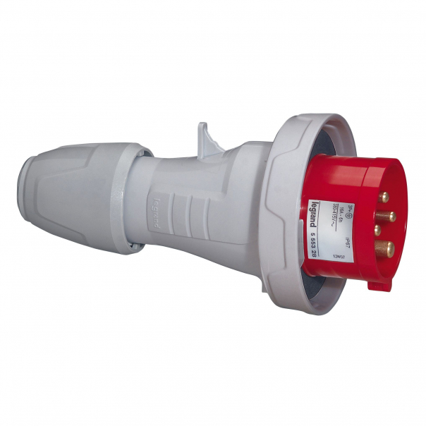 WTYCZKA PRZENOŚNA 16A 3 POLOWE Z UZIEMIENIEM 400V IP67 - 555328 - LEGRAND