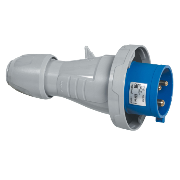 WTYCZKA PRZENOŚNA 32A 2 POLOWE Z USIEMIENIEM 230V IP67 - 555434 - LEGRAND