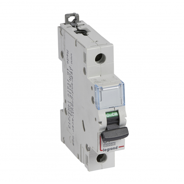 WYŁĄCZNIK NADPRĄDOWY C 4A 1 POLOWY CHARAKTERYSTYKA C SERII DX3 S 311 - 409110 - LEGRAND