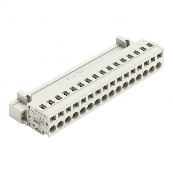 MCS-MIDI Classic wtyk 16-bieg. j-szary raster 5 mm - 721-616 - WAGO