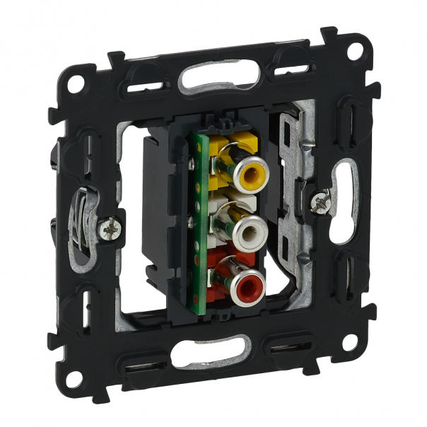 GNIAZDO 3XRCA VALENA ALLURE - 753075 - LEGRAND