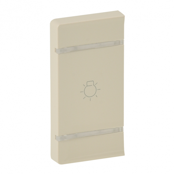 KLAWISZ LEWY ŚWIATŁO 1 MODUŁ KREMOWY - 755526 - LEGRAND