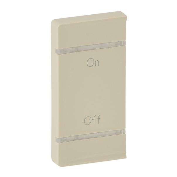 KLAWISZ LEWY ON-OFF 1 MODUŁ KREMOWY - 755586 - LEGRAND
