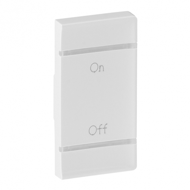 KLAWISZ PRAWY ON-OFF 1 MODUŁ BIAŁY - 755575 - LEGRAND