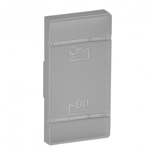 KLAWISZ PRAWY ŹRÓDŁO/STACJA 1 MODUŁ ALUMINIUM - 755597 - LEGRAND