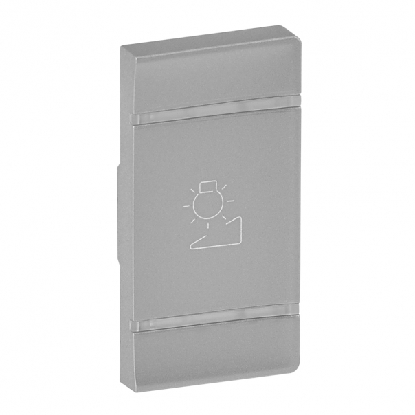 KLAWISZ PRAWY ON-OFF DŹWIĘ 1 MODUŁ ALUMINIUM - 755582 - LEGRAND