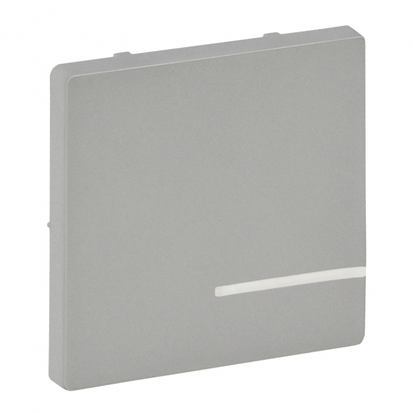 PLAKIETKA ŁĄCZNIKA POJEDYNCZEGO RF ZB ALUMINIUM MY HOME - 754702 - LEGRAND