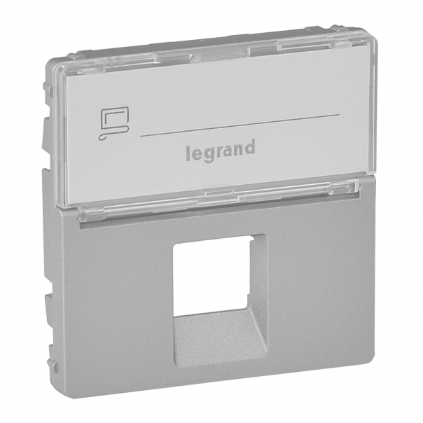 PLAKIETKA GNIAZDA RJ45 Z ETYKIETĄ VALENA LIFE - 755472 - LEGRAND