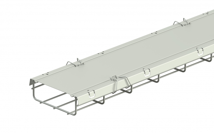 POKRYWA KORYTA SIATKOWEGO - STAL NIERDZEWNA, 50MM CABLOFIL CVN50 - 50X1000MM - CM629054 - LEGRAND