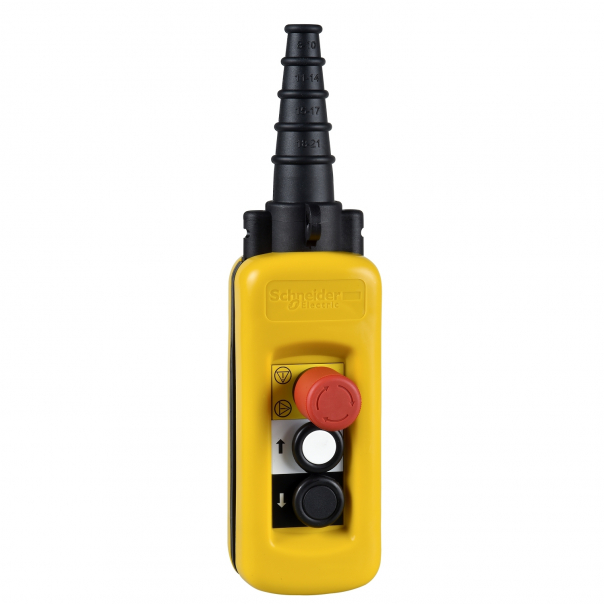 KASETA STEROWNICZA 2 PRZYCISKI +STOP 1NO+1NZ - XACA2713 - SCHNEIDER ELECTRIC