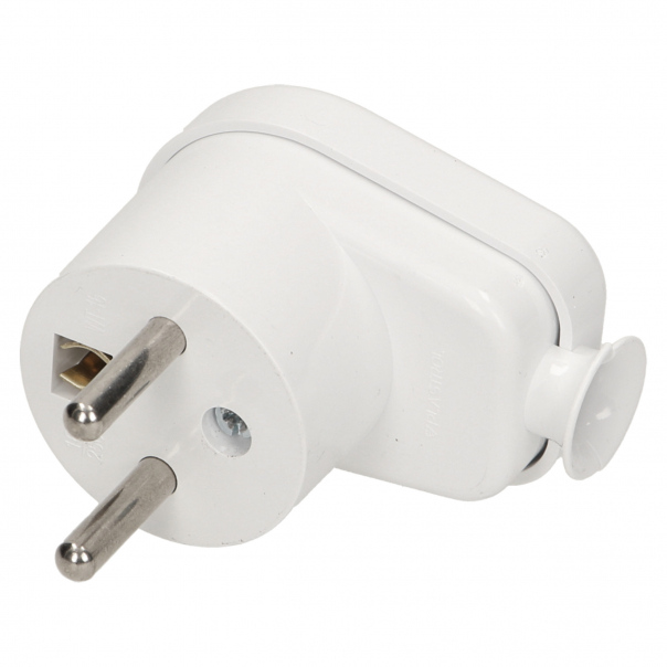 WTYCZKA KĄTOWA ROZBIERALNA 2P+Z, 16A,250V, BIAŁY. - WT-16/BIAŁY - ORNO