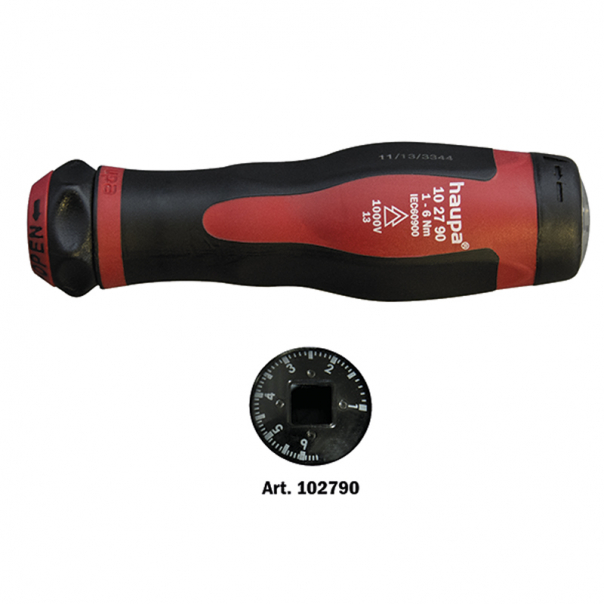 UCHWYT DYNAMOMETRYCZNY VDE TORQUE 1-6 NM - 102790 - HAUPA