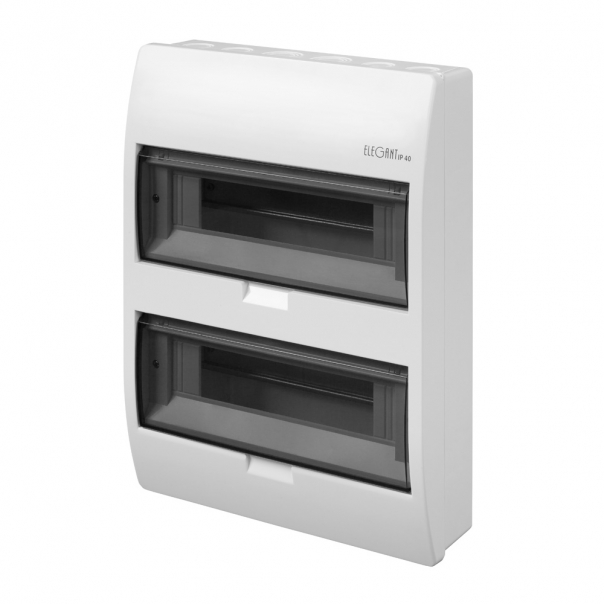 ROZDZIELNICA 2X12 PE+N BIAŁY ELEGANT RN  - 2405-00 - ELEKTRO-PLAST NASIELSK