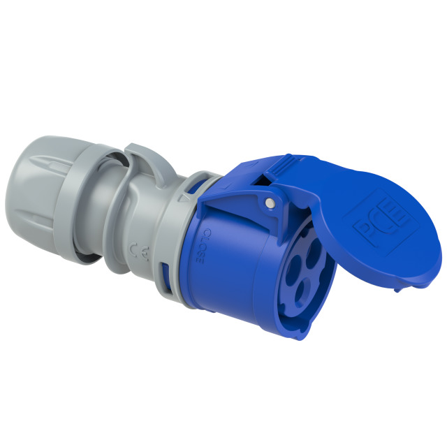 gniazdo przenośne 32A 2P+Z 230V - 223-6TT - PCE