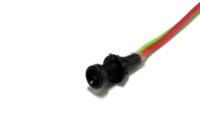 Kontrolka diodowa, klosz 3mm, 24V zielony Klp3G/24V. - 84403005 - SIMET