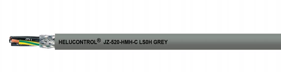 OZ-520 HMH-C LS0H 2X0,75 QMM Szary Elastyczny 300/500V bezhalogenowy, ekran, b2ca - 11008768 - KP HELUKABEL