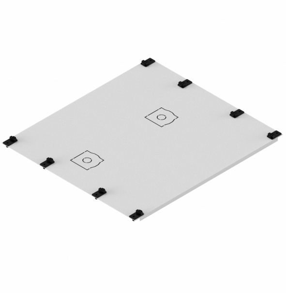 OSŁONA 2XLBS 400, 630A 3P LUB 1XLBS 400, 630A 4P (500X450) CP 2-3 S46 - 001339702 - ETI
