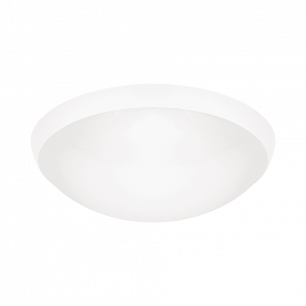 PLAFONIERA LED IP44 8W 850lm 4000K Z CZUJNIKIEM RUCHU KLOSZ MATOWY CAMEA LED EVO RCR - 205163/E - LENA LIGHTING