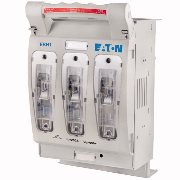 SWITCH DISCONNECTOR, LOW VOLTAGE, 1250 A, AC 500 V, NH4A, AC22B, 3P, IEC - EBH4O3SM2-12 - EATON