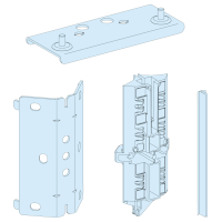 Rozdzielnice PrismaSet, płyta czołowa do aparatów modułowych 200mm obudowa 850mm - LVS08815 - SCHNEIDER ELECTRIC