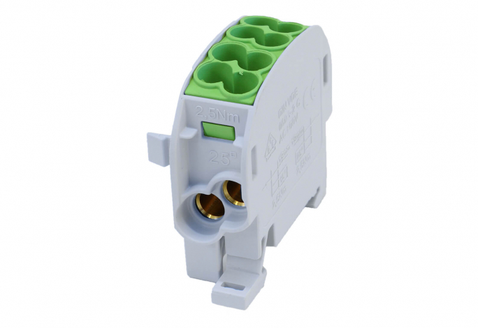 SCB 25-Cu Blok rozdzielczy - odgałęźny Cu 80110 SIMBLOCK zielony - 81503005 - SIMET
