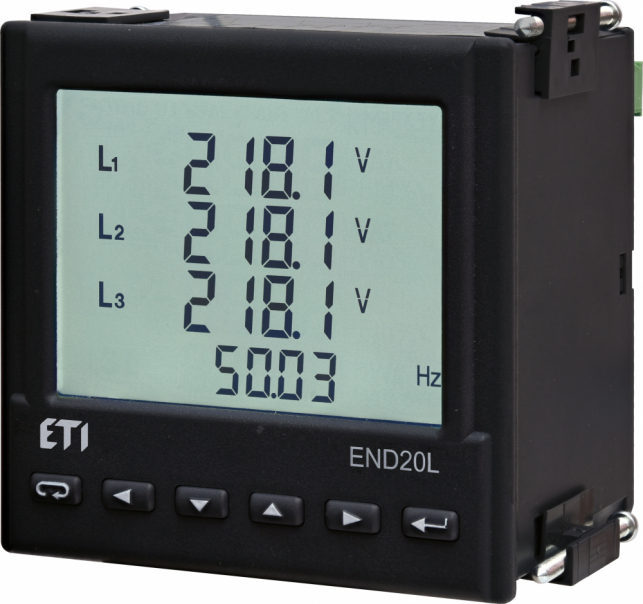 Analizator parametrów sieci 96x96 END20LRS - 004656950 - ETI