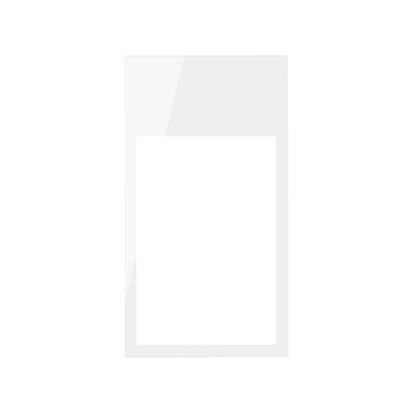 Ramka minimal pionowa 2-krotna, 3x1/2; biały - 10002621-130 - KONTAKT SIMON