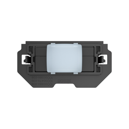 Czujnik ruchu z białą soczewką (mechanizm 1/2), 8m. 105 st., 15sek - 10 min. LED-50W, 230 V~, zaciski śrubowe - 10001343-039 - KONTAKT SIMON