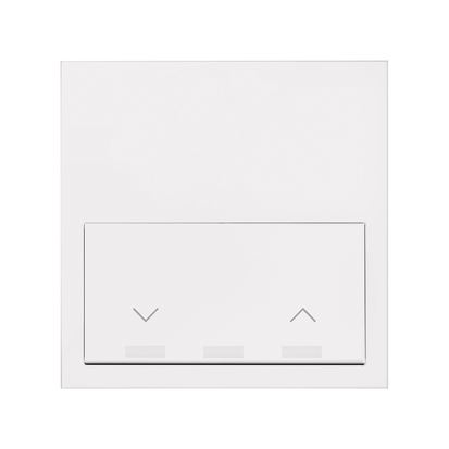 Panel 1-krotny: 1 klawisz roletowy; biały mat - 10020115-230 - KONTAKT SIMON