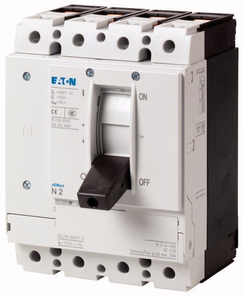 ROZŁĄCZNIK MOCY 4-POLOWY 200A BG2 N2-4-200  - 266015 - EATON
