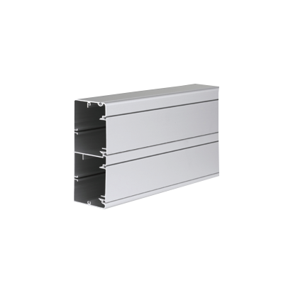 KANAŁ 2-KOM. CABLOPLUS ALU 130X55MM, DŁ. 2 MB, CENA ZA 1MB; ALUMINIUM - TK11102/8 - KONTAKT SIMON