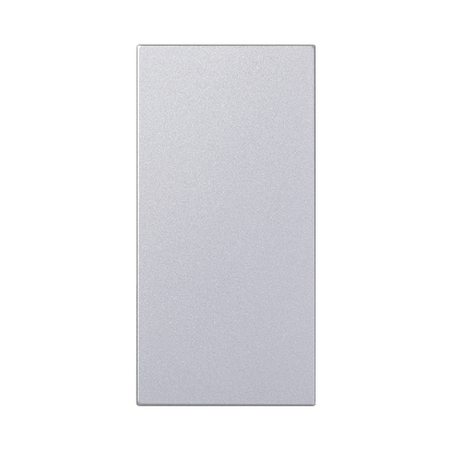 ZAŚLEPKA S500 PODWÓJNA 100X50MM; ALUMINIUM - 50000800-033 - KONTAKT SIMON