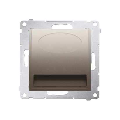 OPRAWA OŚWIETLENIOWA LED, 230 V AC, 1.1 W, BIAŁE NEUTRALNE 4000 K; ZŁOTY MAT - DOSB.01/44 - KONTAKT SIMON