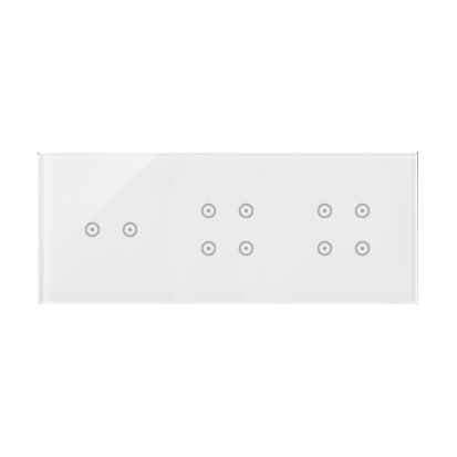 PANEL DOTYKOWY S54 TOUCH, 3 MODUŁY, 2 POLA DOTYKOWE POZIOME + 4 POLA DOTYKOWE + 4 POLA DOTYKOWE, BIAŁA PERŁA - DSTR3244/70 - KONTAKT SIMON