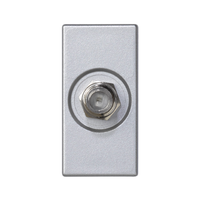 PŁYTKA K45/2 GN. SAT (F) ŻEŃSKIE 22,5X45MM + WKŁAD; ALUMINIUM - K102C/8 - KONTAKT SIMON