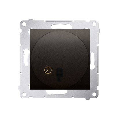 ŁĄCZNIK Z OPÓŹNIENIEM WYŁACZENIA (MODUŁ) 20-500 W; BRĄZ MAT - DWC10T.01/46 - KONTAKT SIMON