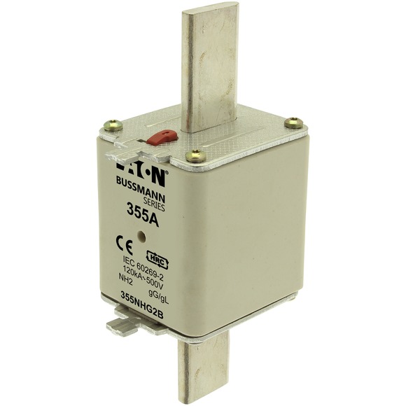 Wkładka NH2 355A 500V GL/GG podwójny wskaźnik - 355NHG2B - EATON