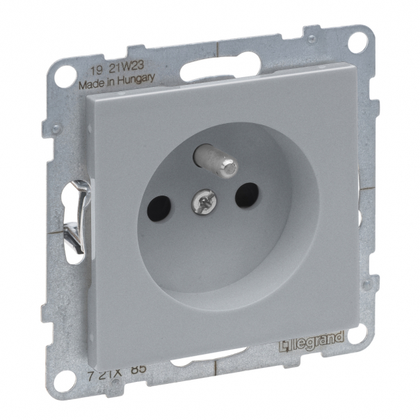 GNIAZDO 2P+Z - 16 A - 250 V~ - ZACISKI ŚRUBOWE  ALUMINIUM SUNO - 721385 - LEGRAND
