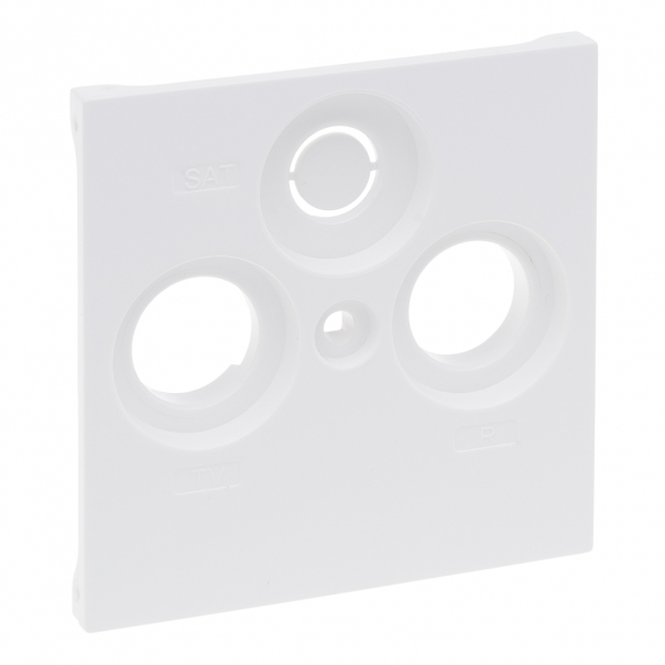PLAKIETKA TV-R-SAT 30MM BIAŁY SUNO - 721174 - LEGRAND