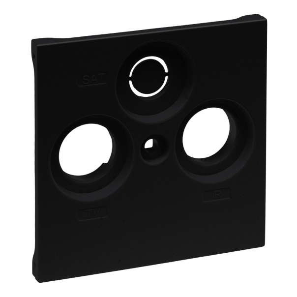 PLAKIETKA TV-R-SAT 30MM CZARNY  SUNO - 721474 - LEGRAND