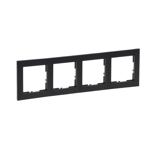 RAMKA - 4X WZORZYSTA CZERŃ  SUNO - 721574 - LEGRAND