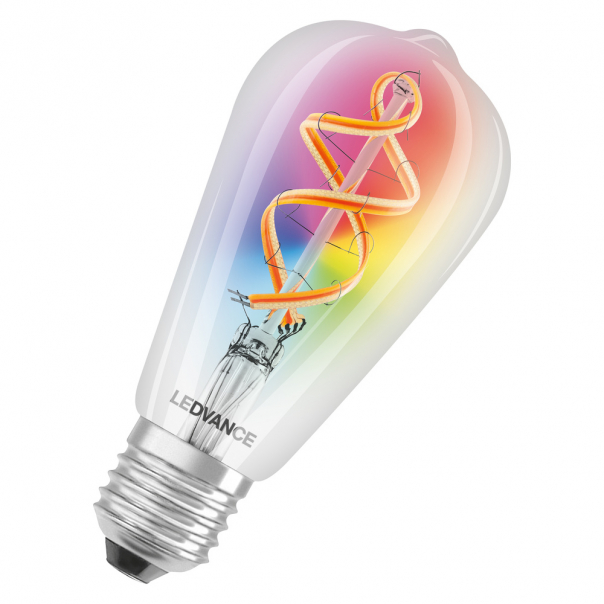 SMART+ WiFi CL Edison FIL RGBW 30  4,5W/827 E27 - 4058075609914 - LEDVANCE
